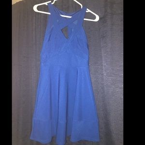 Cute blue party dress. Size 5.